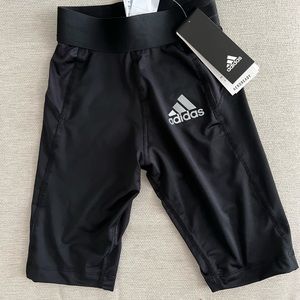 NWT Adidas tight shorts XS